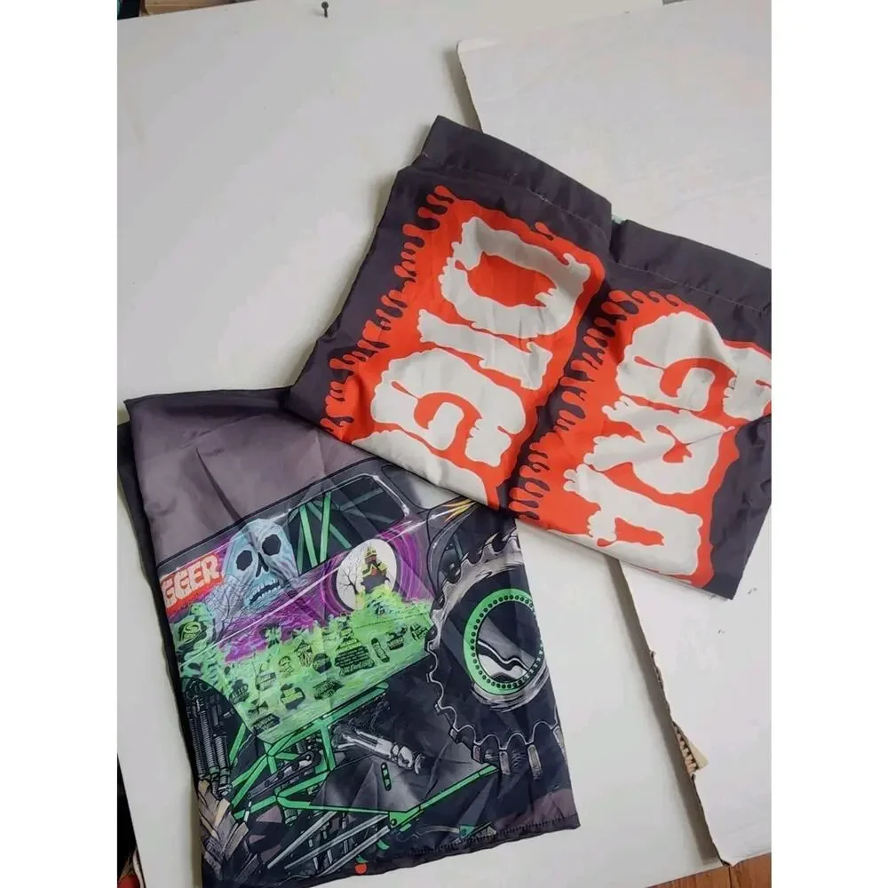 2 Monster Jam Grave Digger Pillowcase Standard Size Bedding Home Decor